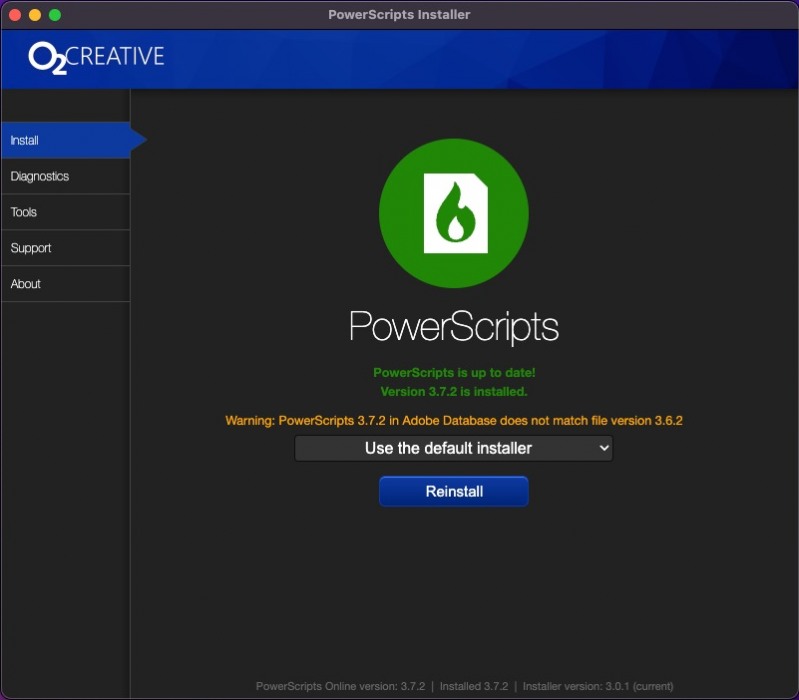 Ps installer with warning png PowerScripts Help Ps installer with warning png powerscripts help