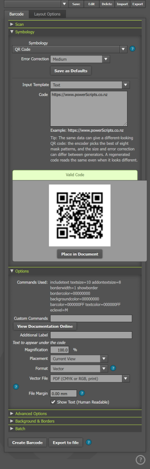 A QR code A QR code